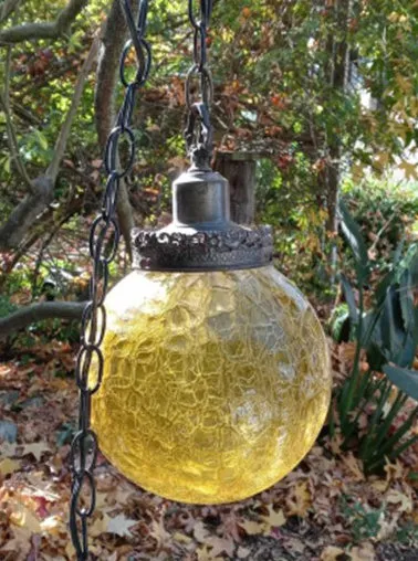 Outdoor Glass bulb art